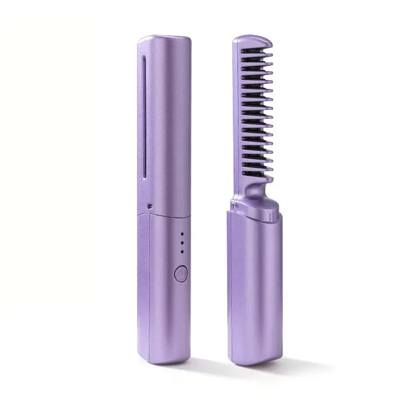 Liso Mágico Portátil - Mini Peine Alisador Inalambrico  ¡37% OFF!