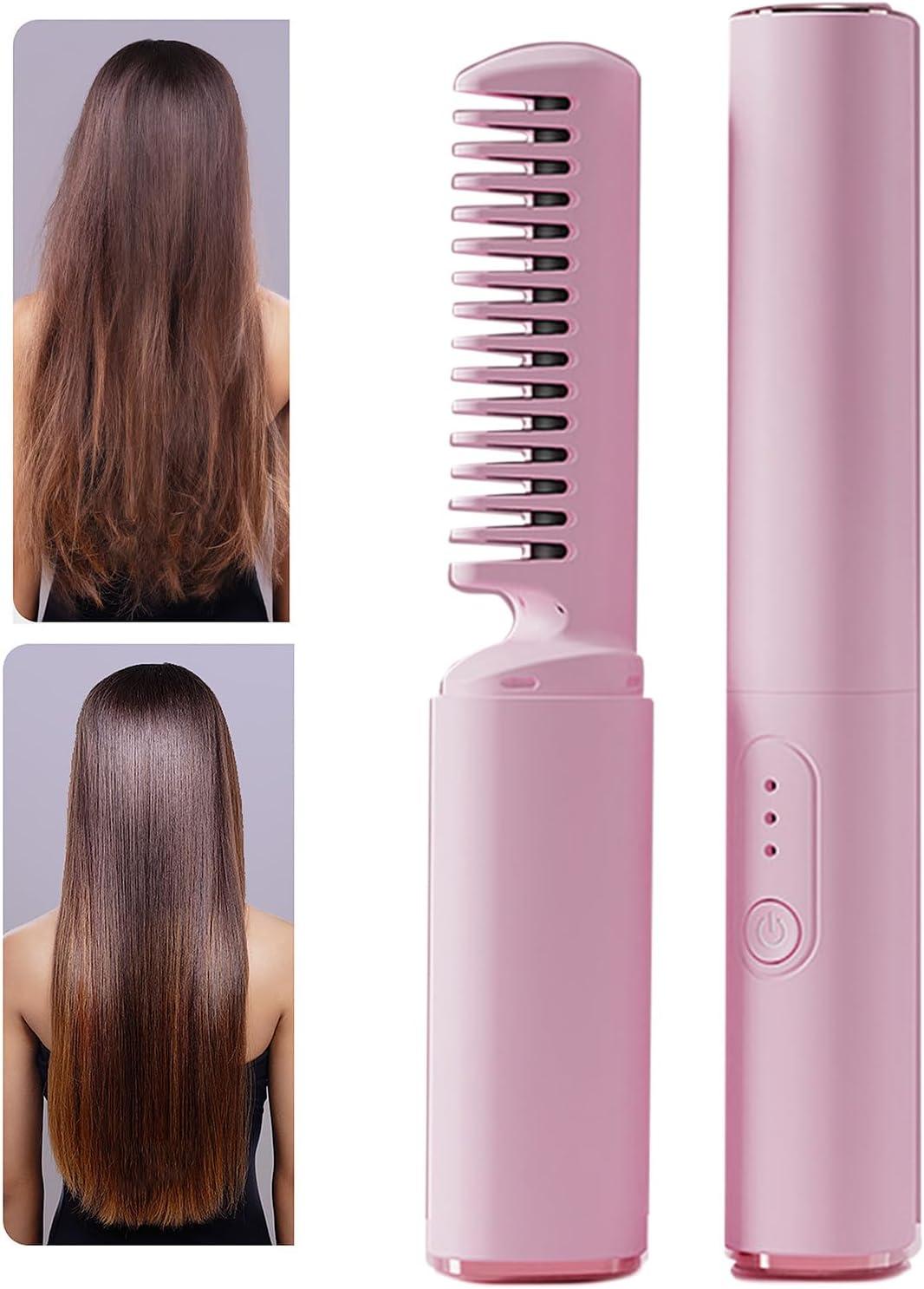 Liso Mágico Portátil - Mini Peine Alisador Inalambrico  ¡37% OFF!